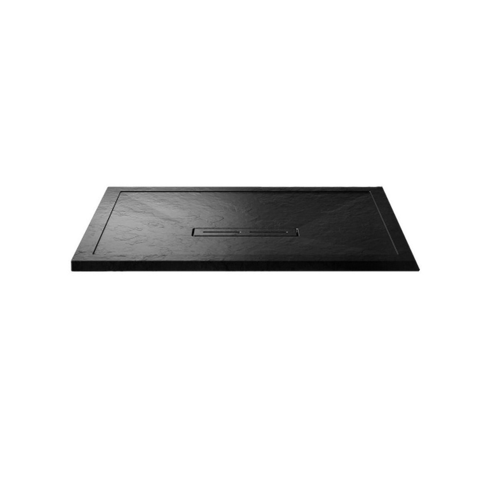 Cut out image of the Kudos connect2 900mm x 800mm Slate Effect Rectangular Shower Tray